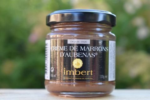Crème de Marron d'Ardèche en vente au village de gites la Fontinelle