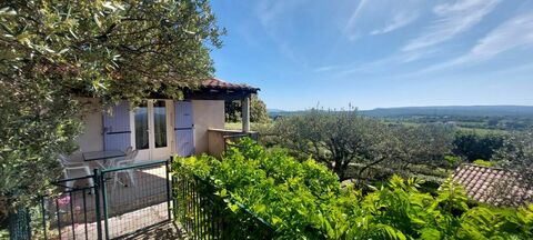Gite l'Olivier avec vue panoramique