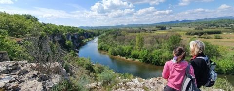 Randonnée dans le sud de l'Ardèche