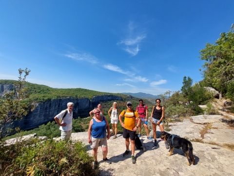 Randonnée dans les gorges du Chassezac et le bois de Païolive