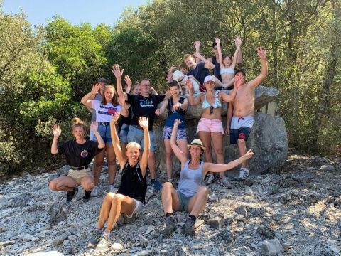 Randonnées organisées au village de gîtes la Fontinelle en Ardèche