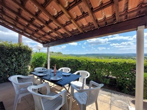 Terrasse avec vue panoramique