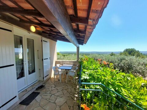 Terrasse avec vue panoramique
